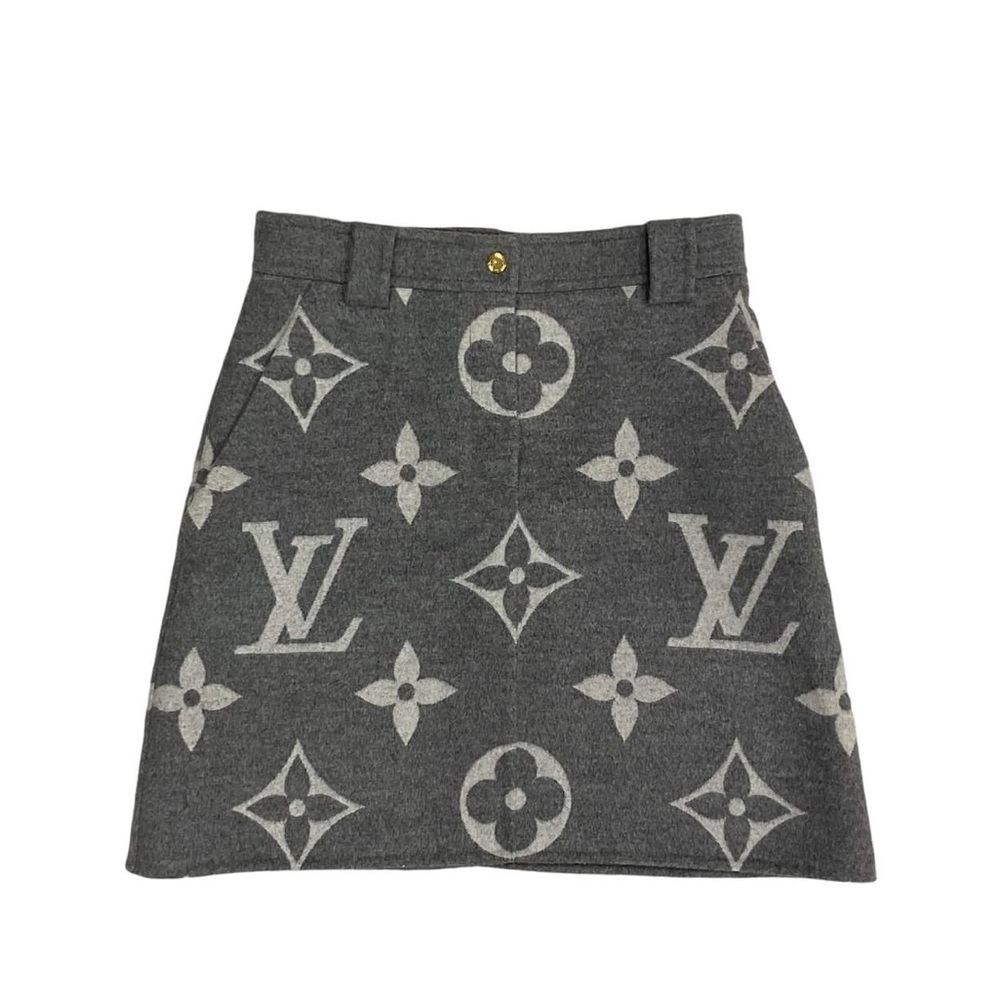 Louis Vuitton Wool Skirt - 38